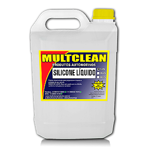 Silicone Líquido Vinil 5 Litros Multclean