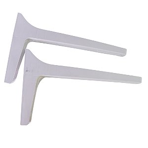 Suporte De Fibra Branco Ar Condicionado 450mm 7 A 12mil Btus