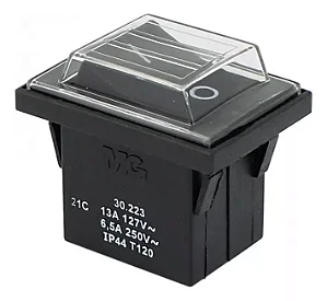 Chave Interruptor Electrolux Bipolar Com Capa Novo- Original