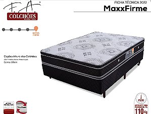 Colchão Casal Maxx Firme 22cm