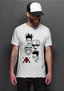 Camiseta Anime Hunter-Rostos