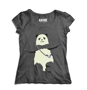 Camiseta  Feminina Anime Shirokuma Cafe Panda