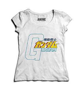 Camiseta  Feminina Anime Gundam