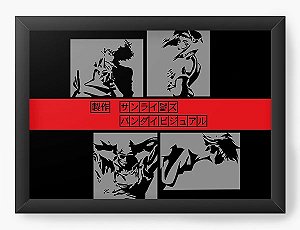 Quadro Decorativo A3 (45X33) Anime Cowboy Bebop