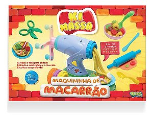 Massina de Modelar Infantil Maquininha De Macarrão - Ki Massa