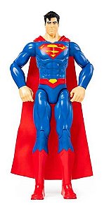 Boneco Superman Articulado Liga Da Justiça Sunny 2202