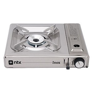 Fogareiro Frontier Inox Cheff Stain Automático Gás Nautika