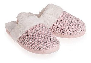 Chinelo Pantufa Feminina Sofia Antiderrapante Atoalhada Premium