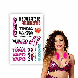 Tatuagem Temporária | Carnaval 066 -  Vapo Vapo