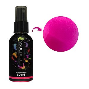 Tinta Spray Neon Rosa Pink Cabelo ColorMake 50ml