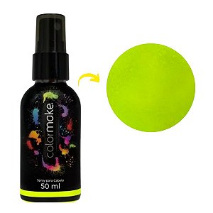 Tinta Spray Neon Amarelo Cabelo ColorMake 50ml