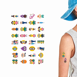 Tatuagem Temporária Infantil Ba-na-na | Kit Festa 32-075
