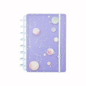 Caderno Inteligente Purple Galaxy By Gocase- A5
