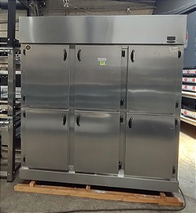 GELADEIRA INDUSTRIAL 6 PORTAS CONSERVEX 1260L