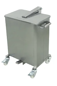 LIXEIRA INOX IMECA - 72 Litros