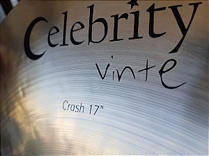 Crash 17″ - Prato de ataque em liga B20 - Celebrity Vinte 