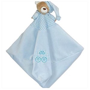Naninha Blanket Urso Nino azul
