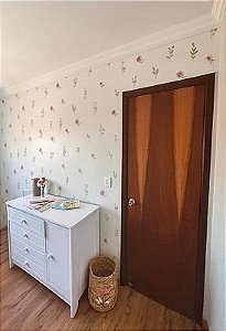 Papel de parede rosa marsalla