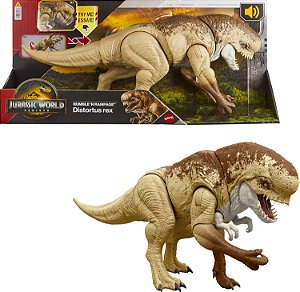 DISTORTUS REX RUMBLE N RAMPAGE MATTEL JURASSIC WORLD REBIRTH