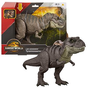 TYRANNOSAURUS REXLAB LOCKDOWN MATTEL JURASSIC WORLD REBIRTH
