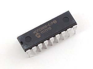 MCP23008 - CI Expansor de Porta Entrada/Saída I2C