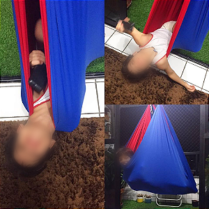 Balanço Sensorial - duas lycras