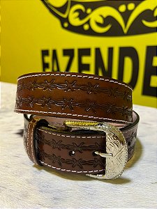 Cinto Americano em Couro Legítimo - Arame2 107