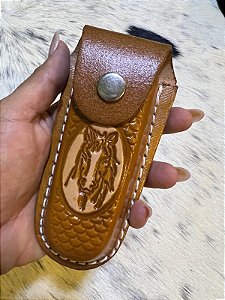 Bainha de Couro para Canivete Médio BC04