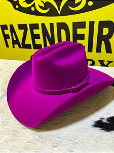 Chapéu Country Aveludado Mundial - Fúcsia