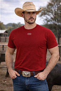 Camiseta Masculina 4x4 Basic Vermelha