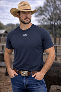 Camiseta Masculina 4x4 Basic Cinza Chumbo