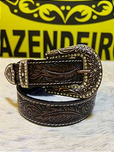 Cinto Westfarm Couro Legítimo com Fivela Brown