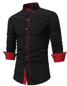 Camisa Social Slim Fit Estilo Croácia