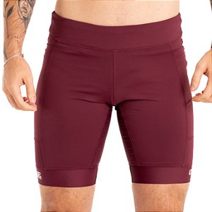 BERMUDA 3 BOLSOS UNISSEX MALBEC
