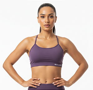 TOP COMPRESSÃO ALÇA ROXO