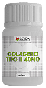 COLAGENO TIPO II 40MG 30 CAPS