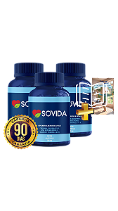 3 frascos de Sóvida com 60 cápsulas