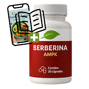 Berberina [AMPK] – Controle Natural da Glicose e Queima de Gordura - TRATAMENTO PARA 1 MÊS