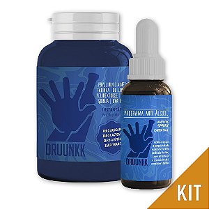 KIT Chega de álcool  - DRUNKK