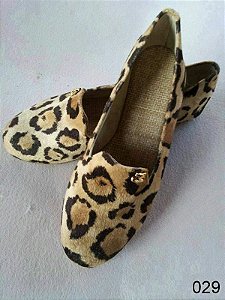 Onça peluda slipper