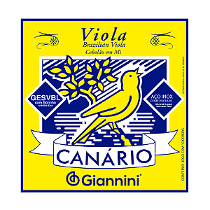 Encordoamento Viola Caipira Canário Média Bolinha Giannini