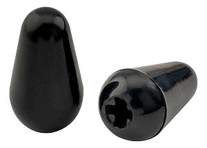 Knob Ponteira Para Chave 5 Posições Guitarra Strato Preto 1 Un.
