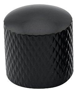 Knob Metal Preto Guitarra Baixo Unidade