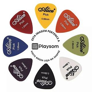 Palheta para Violão Guitarra Baixo Medida de 1.5mm 1Un.