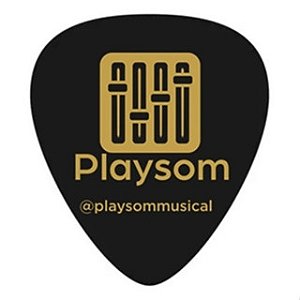 Palheta ABS Personalizada Playsom 0,88mm