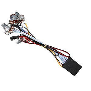 Kit Preamp Circuito Ativo Para Contra Baixo 3 Bandas