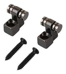 Rebaixador de Cordas Retentor String tree Roller para Guitarra Preto