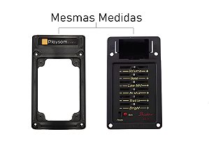Moldura Adaptador Equalizador Shadow Linha LC-2 LC-3 LC-4 LC5 P-4 P-7