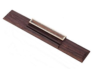 Cavalete Madeira Para Violão Clássico Nylon Jacarandá Indiano