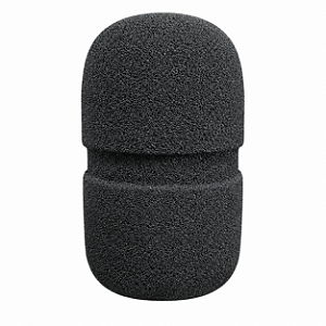 Espuma Para Microfone De Mão Alta Com Friso - Espuma de Repórter
